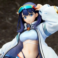 ホットパンツから覗く太もも！「グリッドマン ユニバース」より「宝多六花」が、お腹もセクシーなオリジナル衣装でフィギュア化