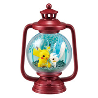 ピカチュウ＆パチリスの頬ずりが可愛い！『ポケモン』ランタン風のジオラマフィギュアに、ランターンやヒトカゲ含む全6種