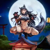 狼の如き衣装がセクシーかつ刺激的すぎる…!『アズレン』愛宕の着せ替え「月夜のお姉さん狼」がフィギュア化