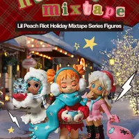 POP MART新作！リルピーチのホリデーミックステープシリーズがAliExpressで登場。音楽×冬デザインが可愛すぎる限定フィギュア【数量限定】