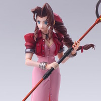 『FF7』エアリスを“原点の懐かしい姿”で再現！可動フィギュア「BRING ARTS ミスリルロッドVer.」予約開始