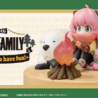 アーニャ＆ボンドの焚火ライトフィギュアに癒される…「SPY×FAMILY」キャンプがテーマの一番くじ全ラインナップをチェック