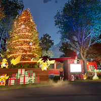 ピカチュウら、でんきタイプがお出迎え!「横浜赤レンガ倉庫」の『ポケモン』ブースが見所満載ーミアレシティをイメージした装飾も素敵