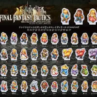 『FFT』主人公のラムザや算術士などジョブ含む全39種！ミニアクリルブロックがカプセルトイで12月12日発売、一部店舗ではコンプリートセットも