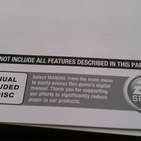 EA、一部タイトルで紙の説明書を廃止 