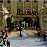 英国ウィリアム王子の結婚式をレゴブロックで再現