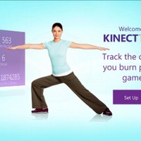 Kinect対応ゲームの総カロリーをチェック！『Kinect PlayFit』日本でも無料配信