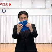 実演する岩田社長