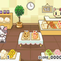 「キャラぱふぇ」の人気マンガがDSiウェアに登場『ねこねこベーカリー パンでパズルにゃ!』