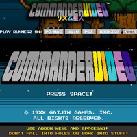 ファミコン風ブラウザゲーム『CommanderVideo リズム星人』