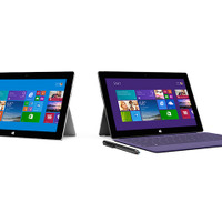 「Surface Pro 2」（右）と「Surface 2」