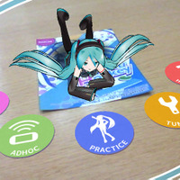 ARで本当にそこにいるかのような「初音ミク」