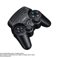 PS3のコントローラに装着して文字入力「ワイヤレスキーパッド」年内発売