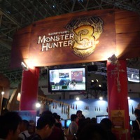 【TGS2008】「捕食」「声マネ」「複数プレイ」……新要素続々の『モンスターハンター3』