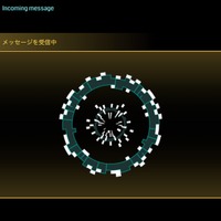 無機質でSFライクなデザインの『Ingress』。とある人物からのメッセージを受信することから、この果てなき戦いは始まるのです