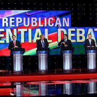 共和党の討論会に臨む大統領候補たち　写真提供: Getty Images
