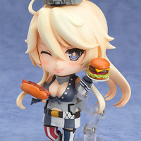 『艦これ』アメリカ艦娘アイオワがねんどろいど化！ハンバーガー＆ホットドッグ付属