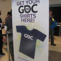 【GDC 2009】実は太っ腹!? GDC特製Tシャツ無料配布中