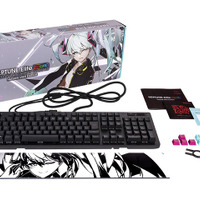 TSUKUMO、初音ミク仕様のゲーミングキーボードとマウスを9月10日発売、「マジカルミライ」で参考出展