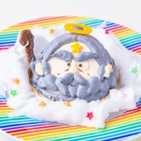 「スーパーゼウスケーキセット」（ドリンクつき）1,400円（税抜）（C）LOTTE/ビックリマンプロジェクト