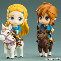 『ゼルダの伝説 BotW』の「ゼルダ姫」がねんどろいど化！別売りの「ねんどろいど リンク」と飾ればより一層楽しめる