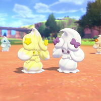 『ポケモン ソード・シールド』スター/リボンアメざいく新登場で「マホイップ」の見た目が増加！キョダイマックス個体の「マホミル」大量出現中