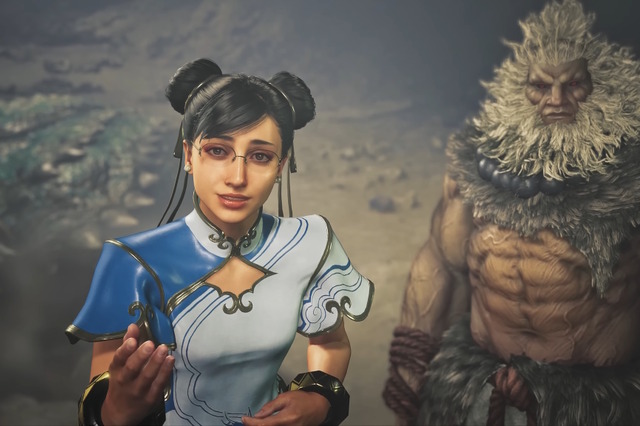 『モンハンワイルズ』受付嬢アルマ、春麗とキャミィになる！『スト6』コラボの着せ替え衣装でバキバキなお腹を披露 画像