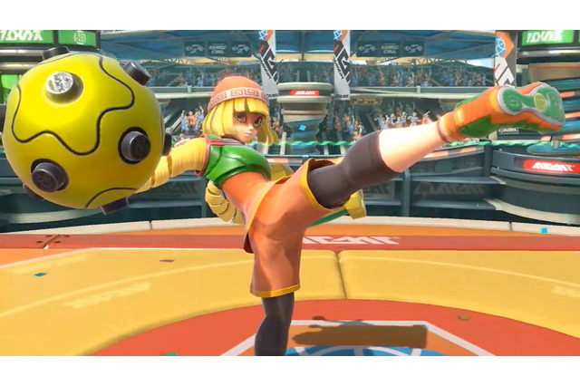 『スマブラSP』DLC第6弾として『ARMS』の「ミェンミェン」が参戦決定! 6月30日配信予定 画像