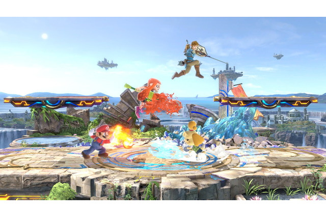 『スマブラSP』新ステージ「小戦場」が追加！ 無料更新データ「Ver. 8.1アップデート」配信開始 画像