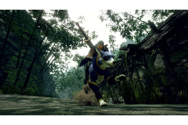 『モンスターハンターライズ』はフィールド上の“あらゆる場所に”移動可能！ フィールド内にエリアの境界はなく、新オトモ「ガルク」も登場─最新情報まとめ 画像