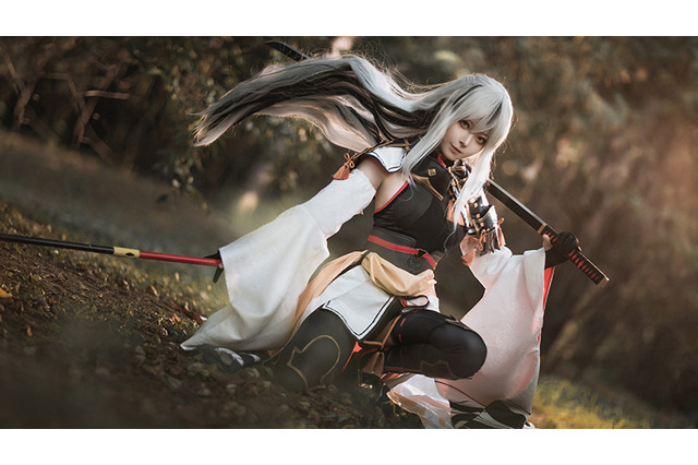 【コスプレ】『FGO』は任せて！中国美女レイヤー・盒盒の凛々しく美しい長尾景虎が圧巻の存在感を放つ【写真28枚】 画像