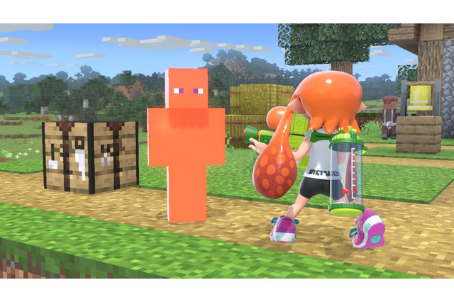 『スマブラSP』ビッグ/ミニ状態でブロックを出したら? メタル化したら? 「スティーブ」の気になるあれこれをチェック【特集】 画像