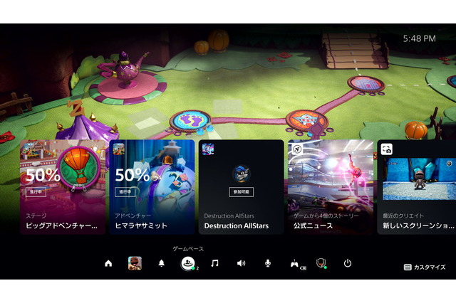 PS5のユーザー体験が初公開! ゲーム中に別ステージや攻略ヒントへアクセスできる「アクティビティ」機能など 画像