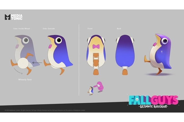 『Fall Guys』謎のペンギンの画像公開―詳細は「The Game Awards 2020」で発表？ 画像