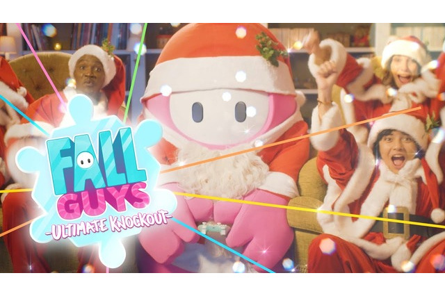 『Fall Guys』実写クリスマスCM映像が公開―王冠や尻尾を手にできないドジっ子Guyのクリスマス 画像