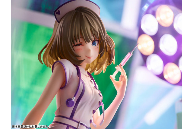 『デレマス』このお注射、クセになっちゃいそうですか？ふふっ、私もです―小悪魔ナース姿の「高垣楓」がフィギュア化 画像