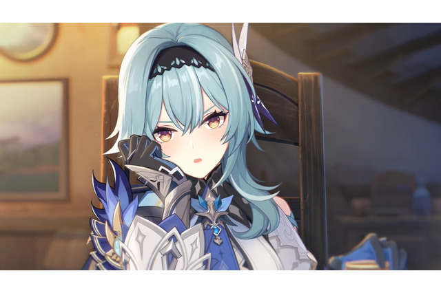 『原神』新★5キャラ「エウルア」の詳細公開!クールに見えておちゃめな一面も?元素スキル・爆発の性能も明らかに 画像