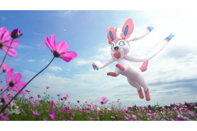 『ポケGO』にニンフィア実装!約2年ぶりとなるイーブイ進化系の登場に「可愛い!」「待ってた」等の喜びがあふれる 画像