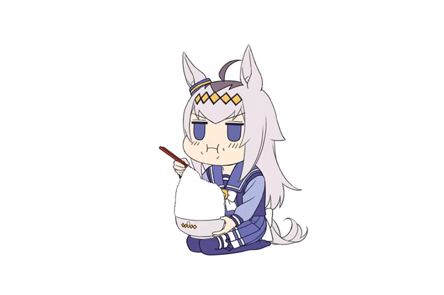 “これが…中央…!!”―漫画「ウマ娘 シンデレラグレイ」作者・久住太陽氏さんが描いた「もぐもぐオグリ」GIFアニメが到着 画像