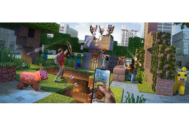 AR版『マイクラ』こと『Minecraft Earth』サービス終了―2019年に開始のモバイル向けゲーム 画像