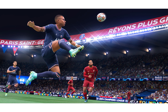 シリーズ最新作『FIFA 22』10月1日に発売！新テクノロジー「HyperMotion」で臨場感あふれるサッカーゲームへ 画像