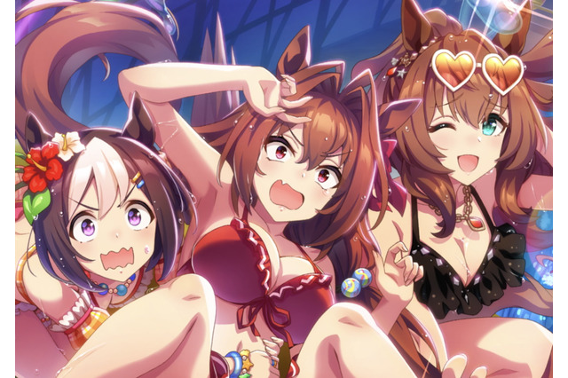 『ウマ娘』イベント配布SSRは「ダイワスカーレット」!とにかくパワフルな“水着姿”に目が釘付け 画像