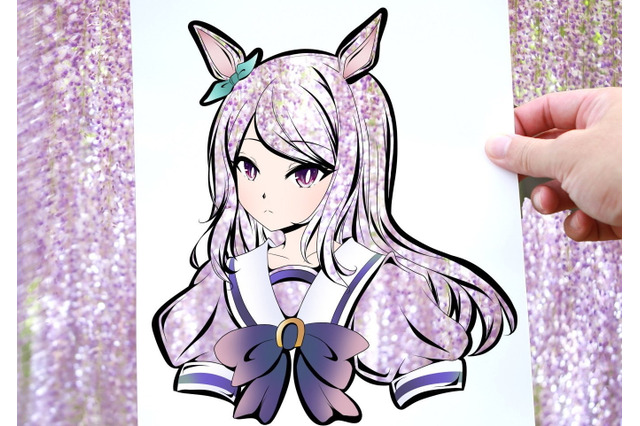 『ウマ娘』マックイーンの“あまりにも可憐な切り絵”が大注目！その発想は「素敵すぎる」―新作・テイオーも美しい… 画像
