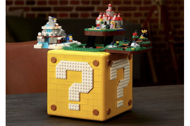 レゴ スーパーマリオに大人向け商品「レゴ スーパーマリオ64 ハテナブロック」登場―NINTENDO 64ソフト『スーパーマリオ64』の世界を再現 画像