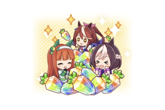 『ウマ娘』Google Play Points対応!半額分で「無償ジュエル」と交換可能に―キタサン最後の追い込みチャンス 画像