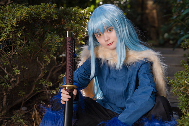 【コスプレ】『転スラ』リムルが抜群の透明感で魅せる!注目レイヤー・東雲うれは【写真8枚】 画像