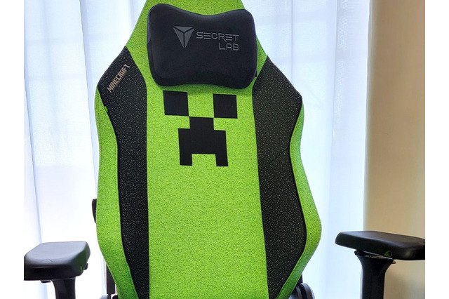 ゆるみ切ったリモートワークに緊張感を－『マイクラ』クリーパーを象った「Secretlab TITAN Evo 2022 Minecraft Edition」【商品レビュー】 画像