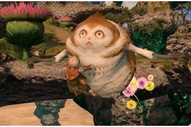 『FF14』パイッサに“トトロ乗り”するララフェル！公式インスタに新マウントを示唆する投稿 画像