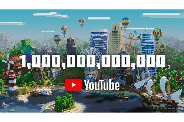 1兆回再生!YouTubeで『マインクラフト』関連動画が大記録を樹立―記念の日本語字幕付きトレイラーも公開 画像