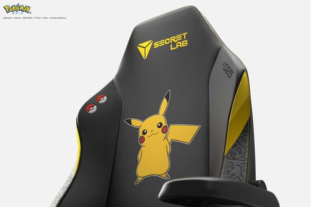 ピカチュウ、リザードンと毎日一緒!『ポケットモンスター』モデルのゲーミングチェア発売開始 画像